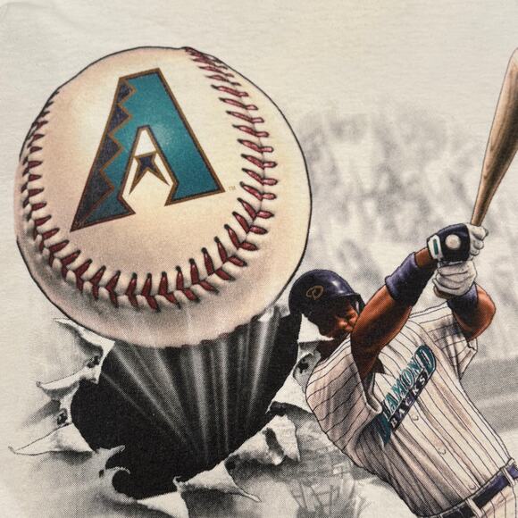 1998 Nutmeg Arizona Diamondbacks Home Run Graphic Tee - Picture 6 of 8